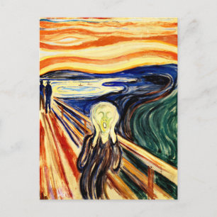 Edvard Munch der Schrei Postkarte