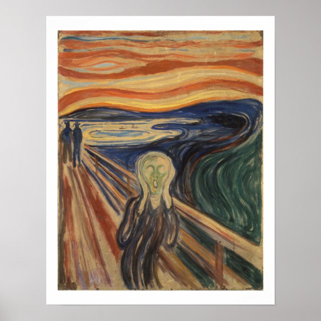 Edvard Munch der schreienden Poster (Vorne)
