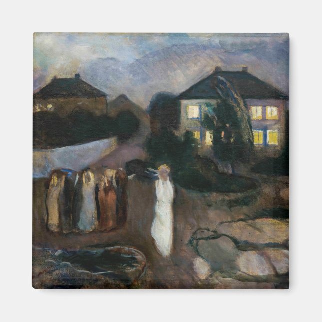Edvard Munch - Der Sturm Magnet (Vorne)