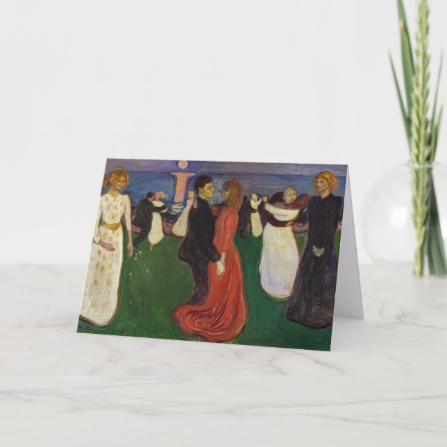 Edvard Munch - Der Tanz des Lebens Karte (Vorderseite)