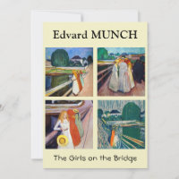 Edvard Munch - Die Mädchen auf der Brücke Auswahl