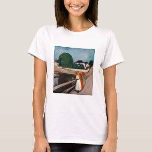 Edvard Munch - Die Mädchen auf der Brücke T-Shirt