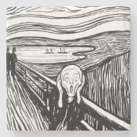 Edvard Munch - Die schreiende Lithografie