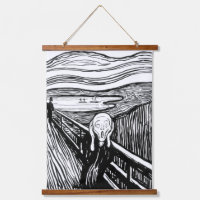 Edvard Munch - Die schreiende Lithografie