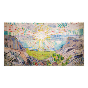 Edvard Munch - Die Sonne 1910 Fotodruck