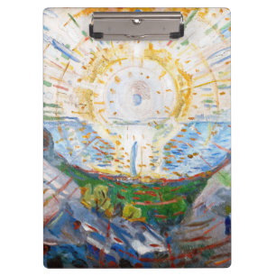 Edvard Munch - Die Sonne 1912 Klemmbrett