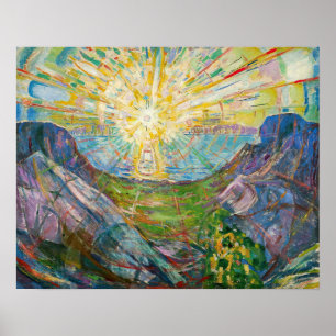 Edvard Munch - Die Sonne 1916 Poster
