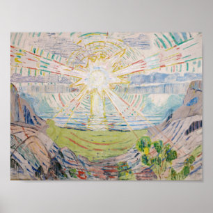 Edvard Munch - Die Sonne Poster