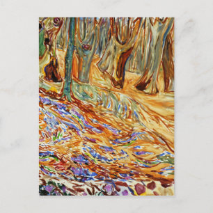 Edvard Munch - Elmwald im Frühjahr Postkarte