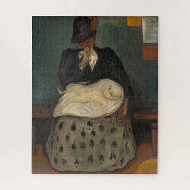 Edvard Munch - Erbe Puzzle (Vertikal)