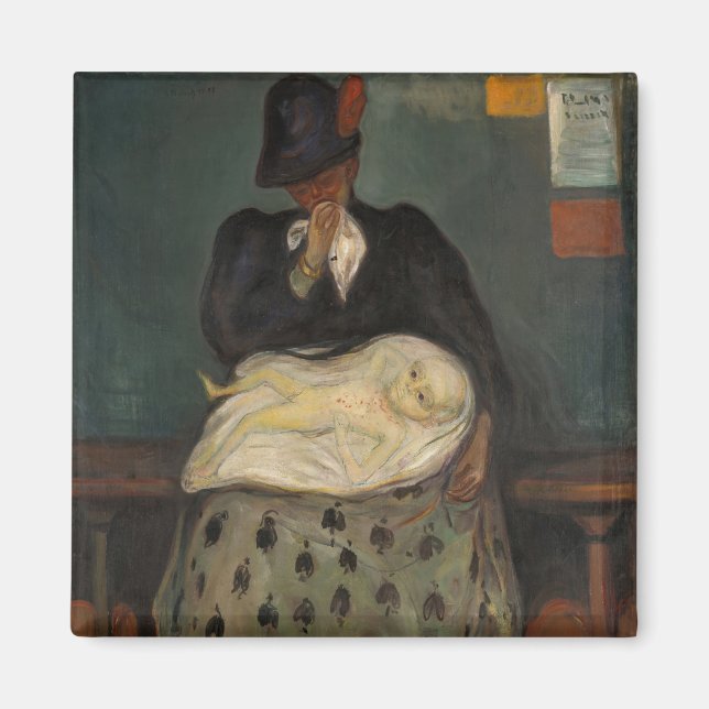 Edvard Munch - Erbschaft Magnet (Vorne)