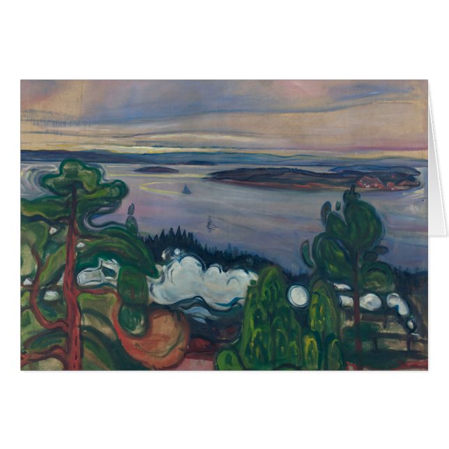 Edvard Munch - Fahrspass (Vorderseite (Horizontal))