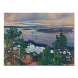 Edvard Munch - Fahrspass Fotodruck