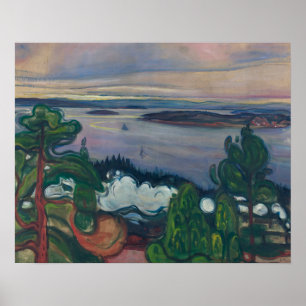 Edvard Munch - Fahrspass Poster