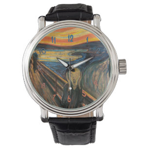 Edvard Munch ist der Schrei Armbanduhr