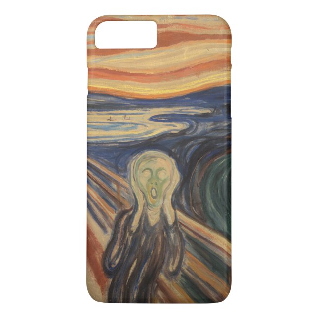 Edvard Munch ist der Schrei Case-Mate iPhone Hülle (Rückseite)