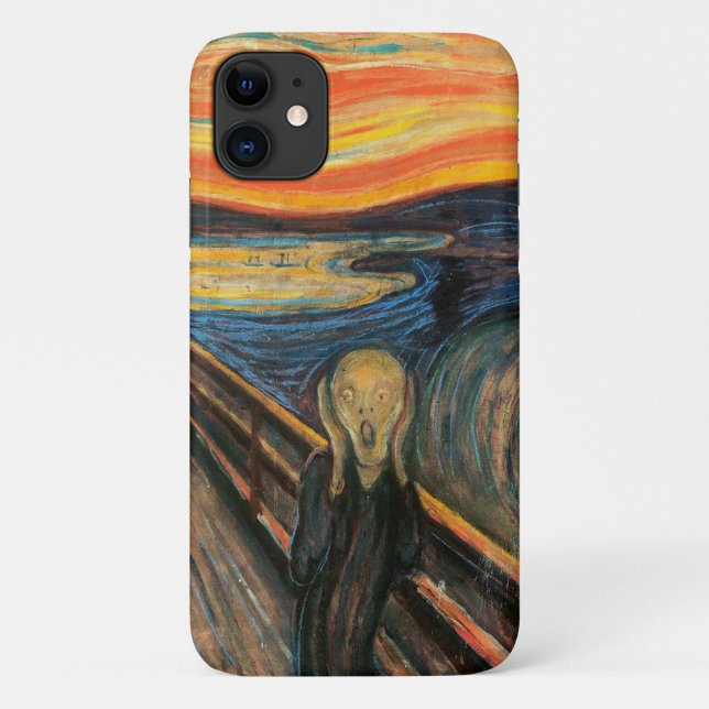 Edvard Munch ist der Schrei Case-Mate iPhone Hülle (Rückseite)