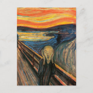 Edvard Munch ist der Schrei Postkarte