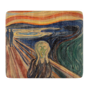 Edvard Munch ist der Schrei Schneidebrett