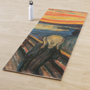 Edvard Munch ist der Schrei Yogamatte
