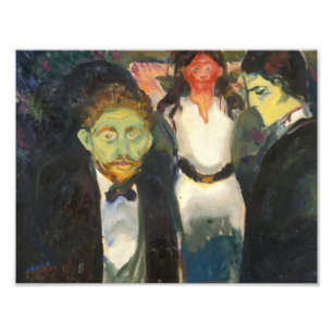 Edvard Munch - Jealousy Fotodruck
