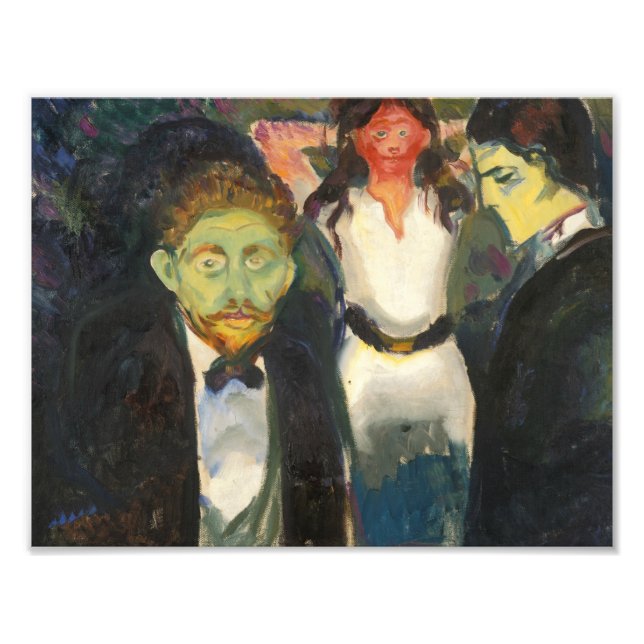 Edvard Munch - Jealousy Fotodruck (Vorne)