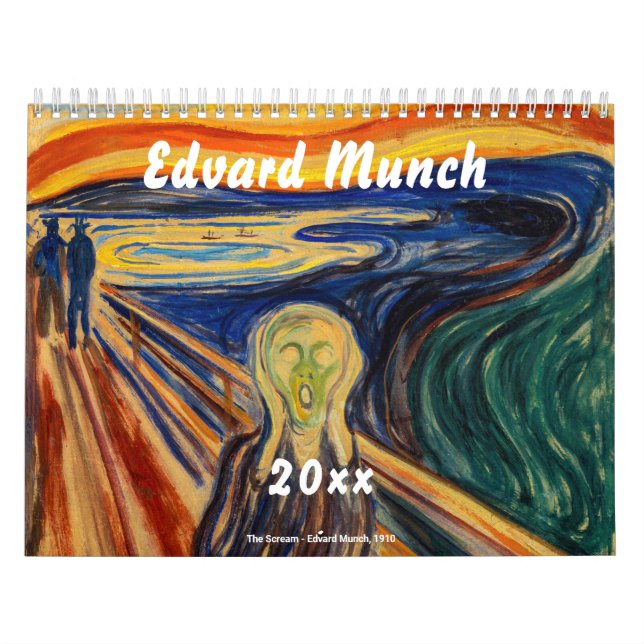Edvard Munch Kalender (Titelbild)