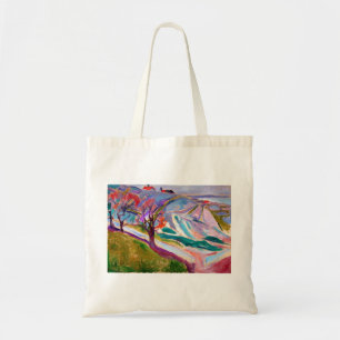 Edvard Munch Landsape von Kragero Tragetasche