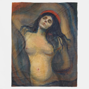 Edvard Munch - Madonna Fleecedecke