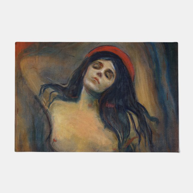Edvard Munch - Madonna Fußmatte (Vorderseite)