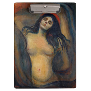 Edvard Munch - Madonna Klemmbrett