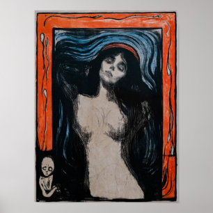 Edvard Munch - Madonna Lithographie Poster