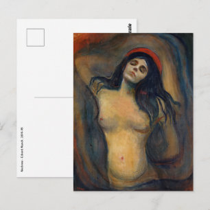 Edvard Munch - Madonna Postkarte