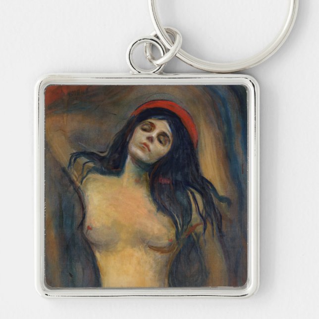 Edvard Munch - Madonna Schlüsselanhänger (Vorne)