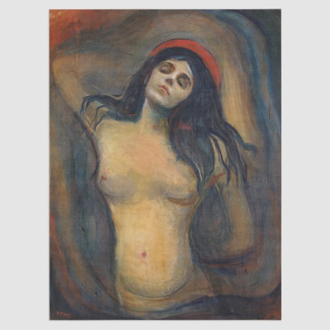 Edvard Munch - Madonna Seidenpapier (Von Creator hochgeladen)