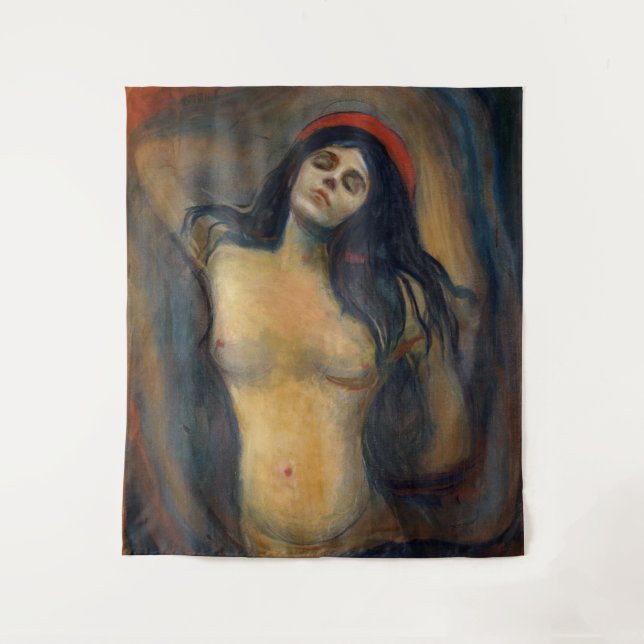 Edvard Munch - Madonna Wandteppich (Vorderseite)