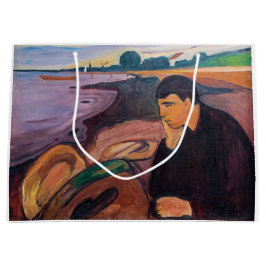 Edvard Munch - Melancholy 1894 Große Geschenktüte