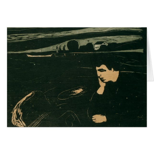 Edvard Munch - Melancholy III (Vorderseite (Horizontal))