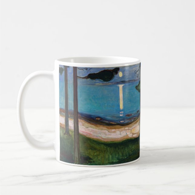 Edvard Munch - Mondlicht Kaffeetasse (Links)