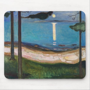 Edvard Munch - Mondlicht Mousepad