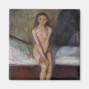 Edvard Munch - Pubertät Magnet