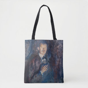 Edvard Munch - Selbstportrait mit Zigarette