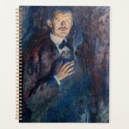 Edvard Munch - Selbstportrait mit Zigarette Planer