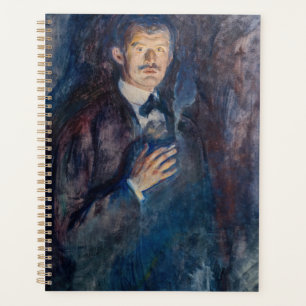 Edvard Munch - Selbstportrait mit Zigarette Planer