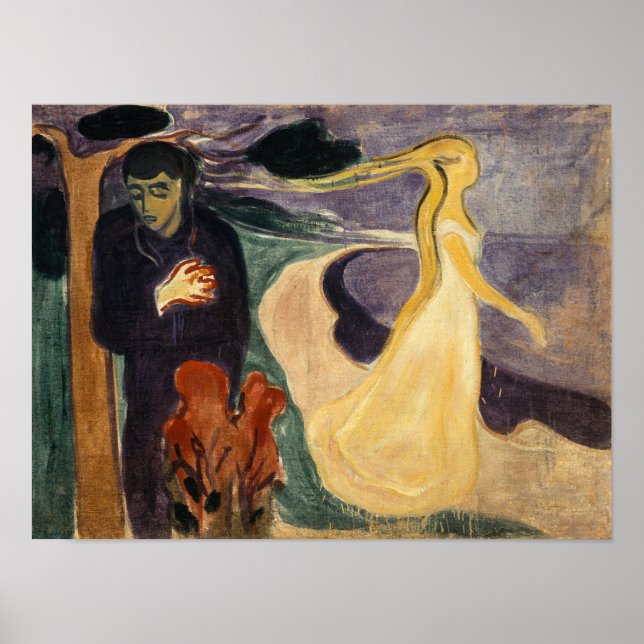 Edvard Munch - Separation Poster (Vorne)