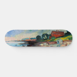 Edvard Munch - Shopping mit Red House Skateboard