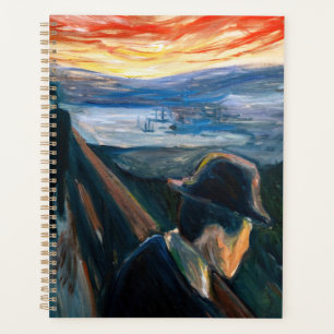Edvard Munch - Sick Mood at Sunset, Despair 1892 Planer