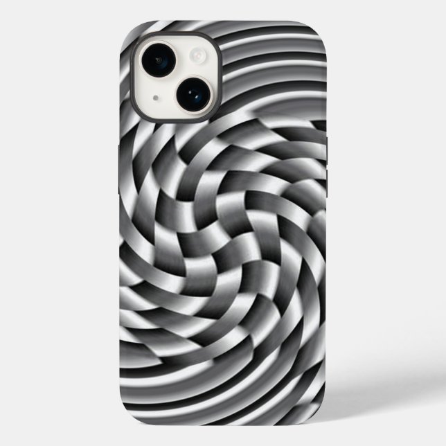Edvard Munch Stainless Steel Weave Case-Mate iPhone Hülle (Rückseite)