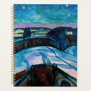 Edvard Munch - Starry Night 1922 Planer
