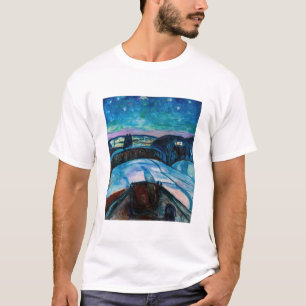 Edvard Munch - Starry Night 1922 T-Shirt